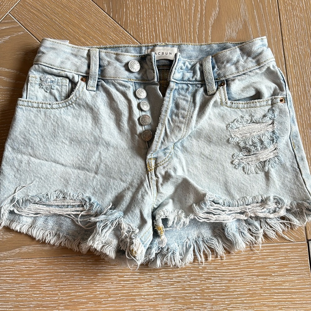 Pacsun high waist festival Jean Shorts Size 22
